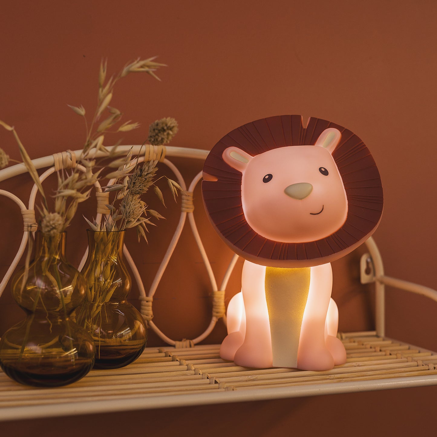 Hakuna Lion Light LED rosa